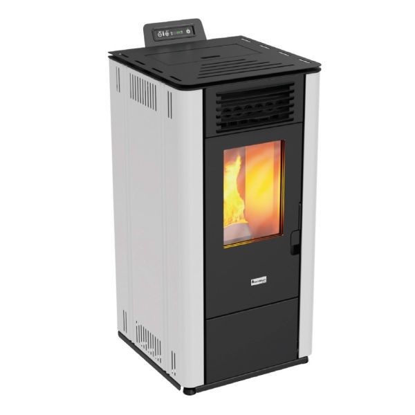 STUFA A PELLET MAGMA FUEGO 9KW BIANCO